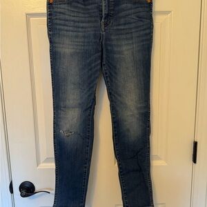 Madewell Dark Blue Skinny Jeans